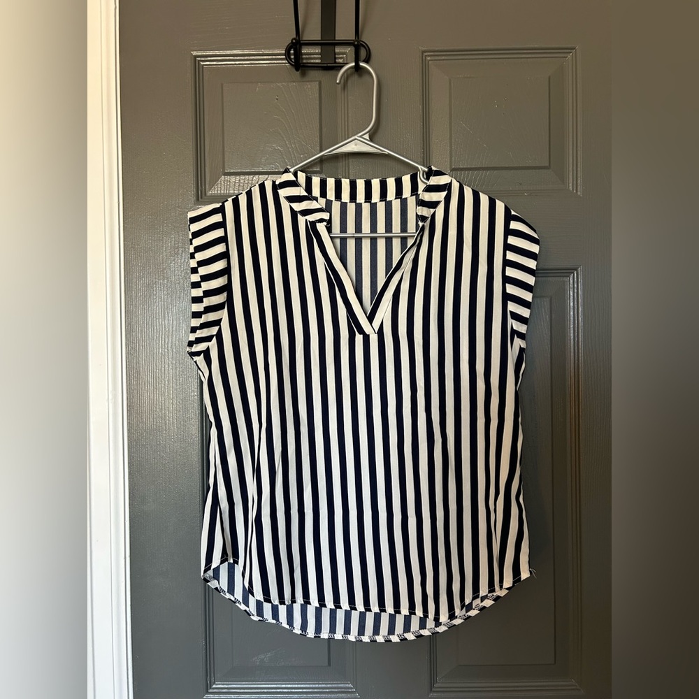 SHEIN striped blouse